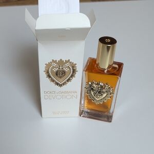 Dolce & Gabbana Devotion Perfume with Gold Accents